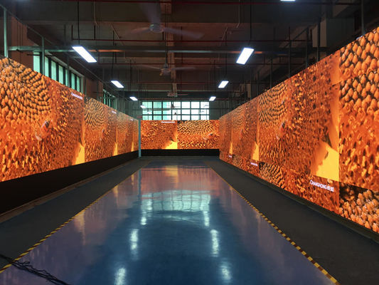 Màn hình màn hình LED đầy màu trong nhà SMD P3.91 Quảng cáo tùy chỉnh Vedio Bức tường nền