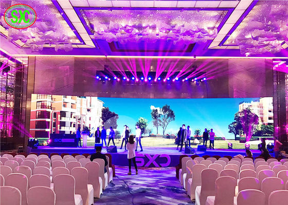 Giá tốt HD P4 SMD indoor full color led screen / stage rental led display trực tuyến