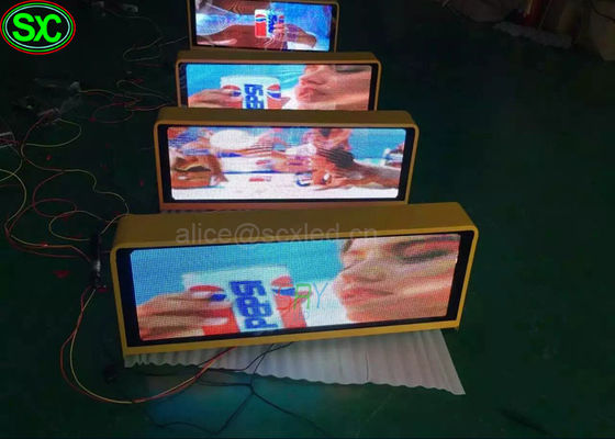 Giá tốt P5 RGB Full Color xe taxi mui trần dấu hiệu Hiển thị 3G Control Super Clear Vision trực tuyến