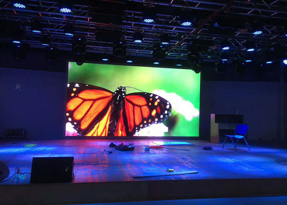 Giá tốt P4 Nội thất Full Color SMD LED Video Wall 4mm Pixel Pitch 640x640mm Cabinet trực tuyến