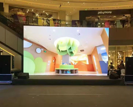 GOB Indoor LED Rental Display P1.667 Video Bức tường sân khấu