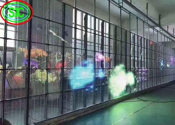 0.2KG/PC Module Weight Transparent LED Video Wall cho màn hình video chuyên nghiệp và hấp dẫn