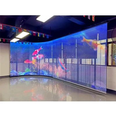 Giá tốt Màn hình LED trong suốt 1R1G1B Hiển thị màn hình đầy đủ màu sắc Bảo hành 3 năm trực tuyến