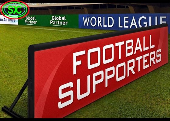 P10 Vòng viền sân vận động màn hình LED đầy màu 3000Hz 1R1G1B 320x160mm