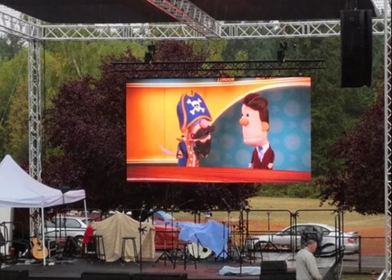 P8 chống nước ngoài LED thuê màn hình mô-đun kích thước 192mm X192mm