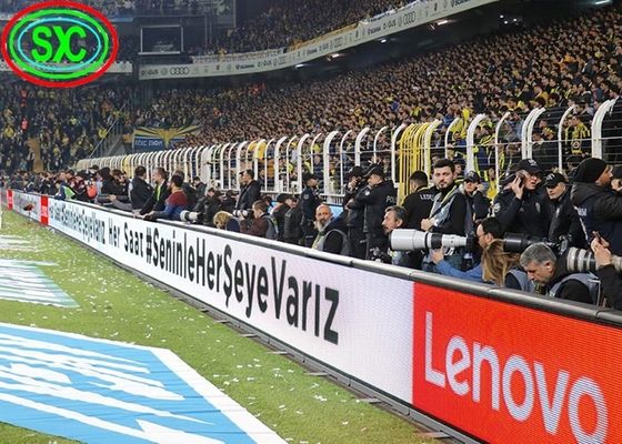 Vòng viền sân vận động màn hình LED đầy màu sắc 3000Hz 1R1G1B 320x160mm P10