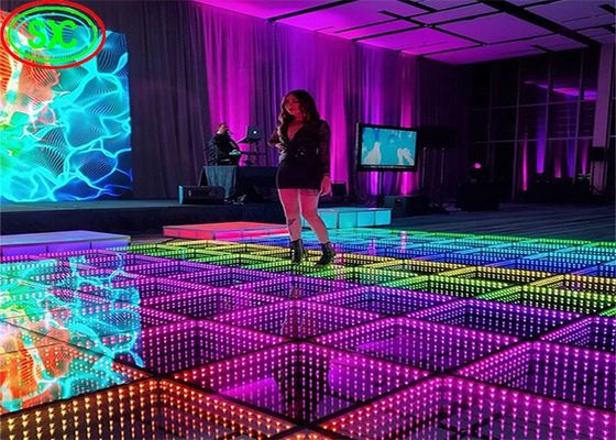 Giá tốt Tonch SMD3535 Sound Active DJ Led Disco Dance Floor Bàn đèn trắng ấm áp trực tuyến