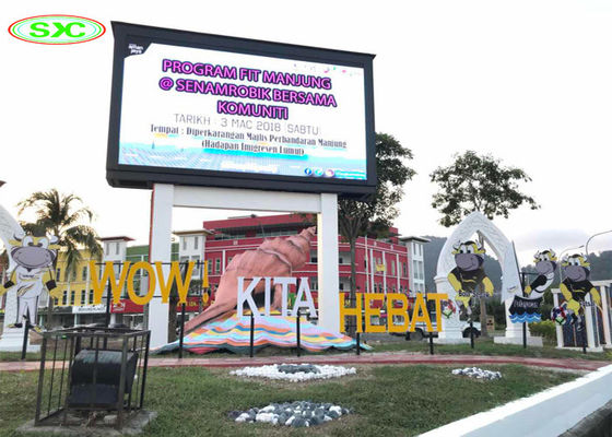 Giá tốt Màn hình hiển thị LED P6 ngoài trời IP65 / Màn hình LED quảng cáo ngoài trời trực tuyến