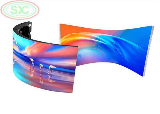 Mô-đun mềm linh hoạt P3 P4 P2.5 Mô-đun tròn gấp SMD 2121 Soft Circle Video Wall