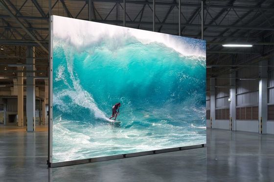 Giá tốt HD Flexible LED Display Screen COB P0.9 Die-Cast Aluminum Rental Screen Phòng họp tùy chỉnh Nhà thờ Trực tuyến