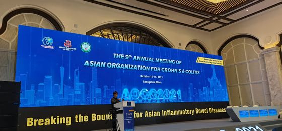 Bảng LED màu đầy đủ P6 SMD ngoài trời kích thước tủ 960x960mm chống nước IP65