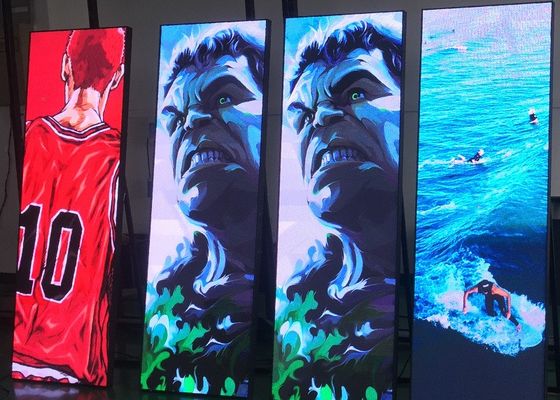 320x160mm Kích thước mô-đun màn hình LED Poster với cấu hình màu 1R1G1B và Pitch P1.86mm