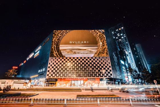 P10 ngoài trời quảng cáo đầy màu sắc LED Billboard Hệ thống điều khiển Novastar Cài đặt cố định