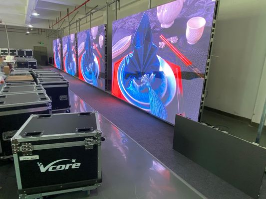 Nội thất toàn màu sân khấu Epistar P4 SMD3535 Cho thuê màn hình video LED 960 * 960mm