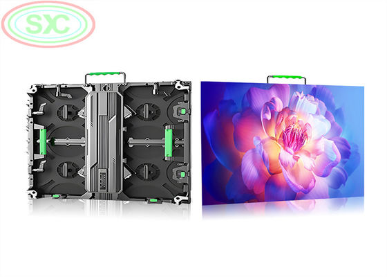 Giá tốt P3.91 Bức tranh nội thất màn hình LED đầy màu 500x500mm Video Wall cho thuê trực tuyến