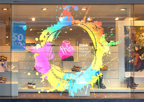 Màn hình LED trong suốt SMD2121 Trung bình Không thất bại 1000 giờ Màn hình quảng cáo trong suốt