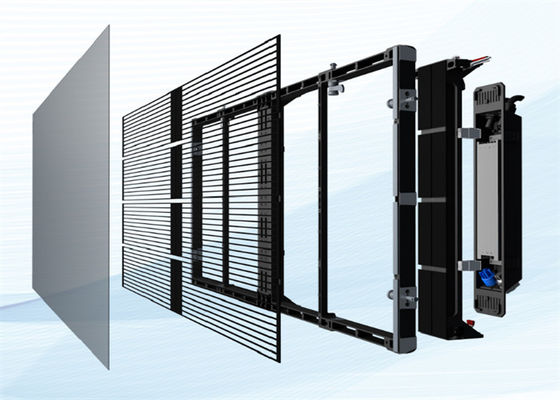 Nội thất P3.9-7.8 màn hình hiển thị LED trong suốt màu sắc đầy đủ