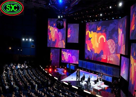 Giá tốt Mô-đun màn hình cho thuê cong P3.91 P4.81 Indoor Full Color LED Display 500*1000mm Hộp nhôm trực tuyến