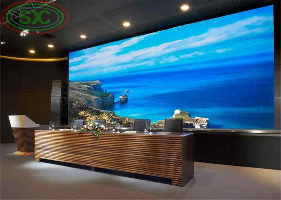 P4 Full Color Indoor LED Video Wall Screen 80 * 40 Module Resolution Bảng quảng cáo