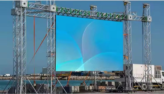 Biển quảng cáo LED ngoài trời chống nước P6 full color IP65, tủ 960mm, độ sáng cao