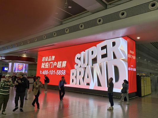 Độ sáng điều chỉnh cho màn hình LED đầy màu ngoài trời và trong nhà P3.9 với đèn LED Epistar và IC MB5124