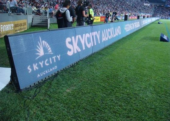 Football Basketball Sports P10 LED Screen Led Perimeter Advertising