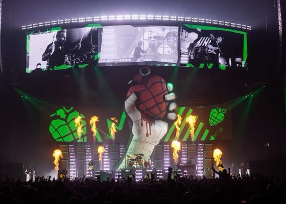 Độ sáng 5500 màn hình LED RGB với chứng nhận CE/CB/FCC/ISO/RHSO và chứng nhận hiển thị