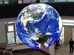 Trung tâm mua sắm và sự kiện Sphere màn hình LED với Epistar LED Chip chức năng hiển thị Video / văn bản / hình ảnh