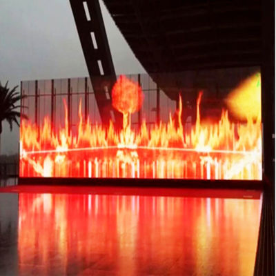 Vật liệu tủ nhôm và phương pháp lái xe Sự kết hợp hoàn hảo cho màn hình LED trong suốt