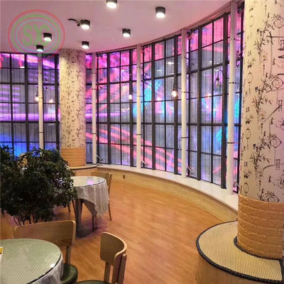 Phương pháp lái xe Mô-đun màn hình LED trong suốt Trọng lượng 0,2KG/PC