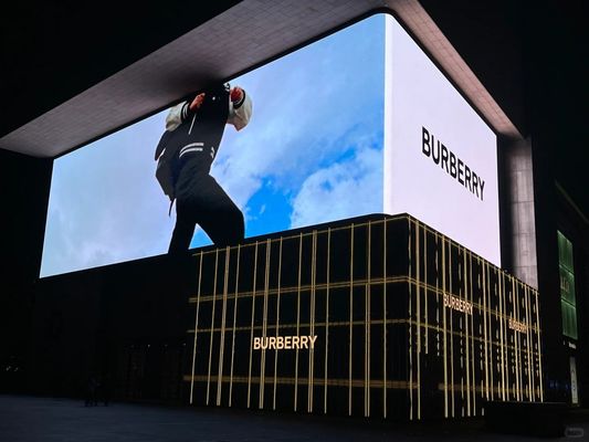 1/20S Chế độ lái xe Bên ngoài màn hình LED đầy màu 250000dots/sqm Độ mật độ chấm Rgb 3in1 cấu hình pixel