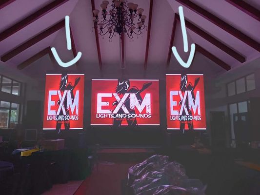 P4.81 Full Color Outdoor HD LED Die-Cast Aluminum Screen Dịch vụ OEM