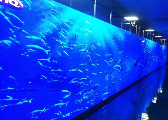 Giá tốt P4 Nội thất đầy màu LED Video Wall Screen 4mm SMD2121 IP43 Tủ nhôm trực tuyến