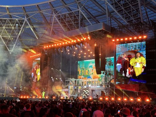 Màn hình LED quảng cáo SCXK-RGB với góc nhìn 120° / 60° và kích thước tùy chỉnh