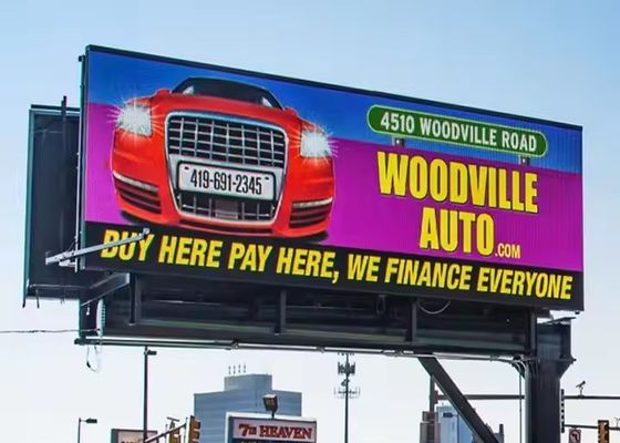 Hệ thống điều khiển Novastar Bảng quảng cáo LED có đèn Nationstar / Kinglight và tiêu chuẩn Pixel thực