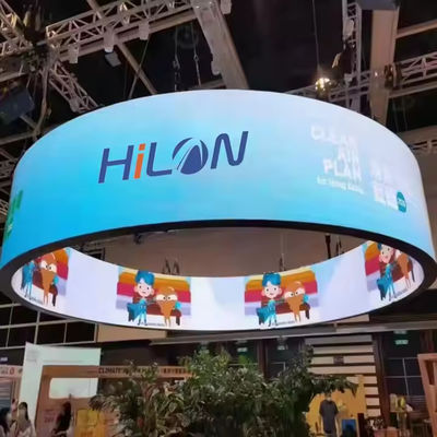 3.91mm Pixel Pitch 360 độ Ống LED màn hình hiển thị