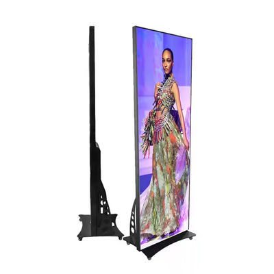 P1.53mm Pitch LED Poster Display với tủ nhôm và chip LED SMD2121