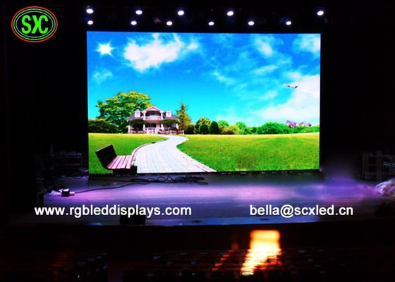 Màn hình quảng cáo cố định / thuê hộp sắt màn hình LED ngoài trời, tỷ lệ làm mới cao màn hình hiển thị video LED