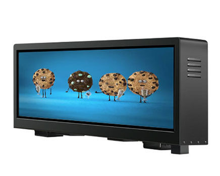 Giá tốt Taxi Top Led Double Face P5 Car Led Display 96 * 32Cm Không thấm nước ngoài màn hình LED cho quảng cáo trực tuyến