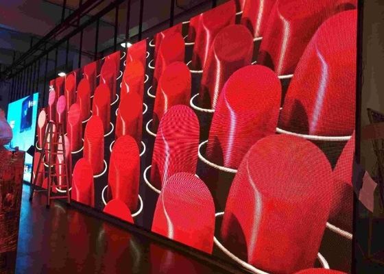 Giá tốt Màn hình cho thuê Kiểm soát nước IP65 Bên ngoài màn hình LED đầy màu 500 * 1000MM P4.81 Module HD 7500cd/Sq Brightness trực tuyến