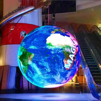 Màn hình LED hình cầu ngoài trời P3.91mm, đầy đủ màu sắc