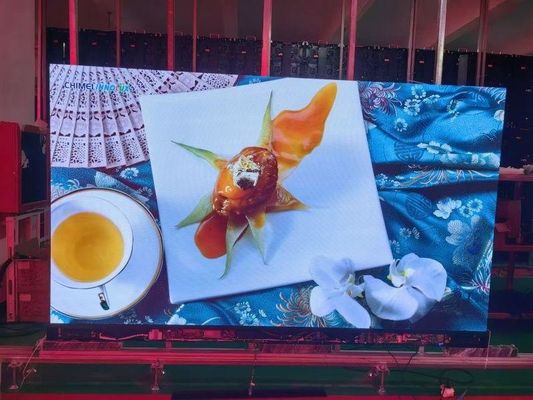 Màn hình LED Pixel Pitch nhỏ với tiêu chuẩn CE / ROHS / FCC và vật liệu tủ nhôm đúc chết