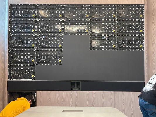 Nội thất toàn màu sân khấu nền P4 LED Video màn hình màn hình màn hình tường