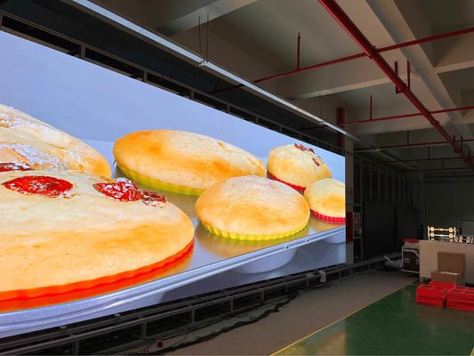 Giá tốt Vật liệu tủ nhôm đúc thô màn hình dẫn độ cao mịn có kích thước mô-đun 300x168.75mm và độ sáng 800CDSQM lý tưởng cho phòng điều khiển trực tuyến