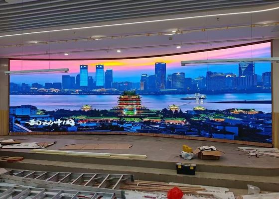 Giá tốt Màn hình cố định / thuê HD quét 52 * 52 P4.81 Màn hình LED không có Mosaic đầy màu trong nhà trực tuyến
