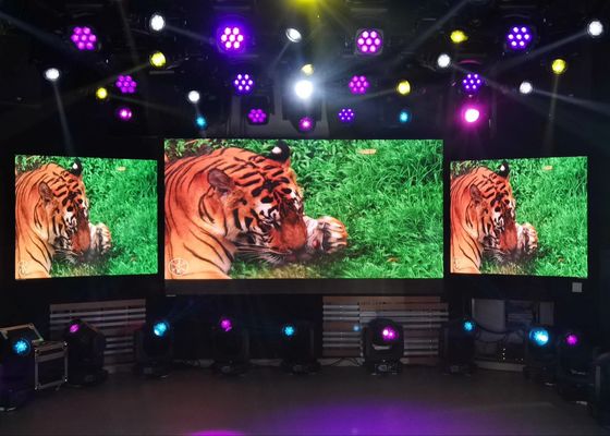 Tấm đúc Aluminium Led Cabinet và kích thước màn hình tùy chỉnh cho thuê màn hình hiển thị