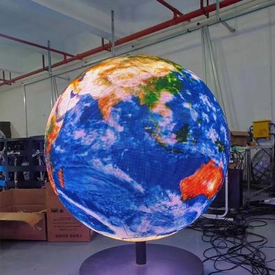 320 * 160mm Kích thước mô-đun Sphere màn hình LED Dịch vụ bảo trì phía trước và Epistar LED Chip cho hiệu suất tối ưu