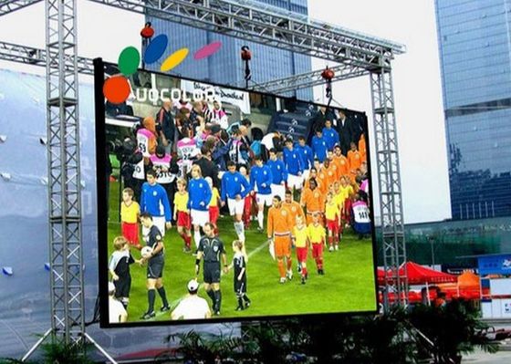 Màn hình hiển thị cho thuê tiêu thụ trung bình 438Watt/m2 với vật liệu tủ nhôm đúc