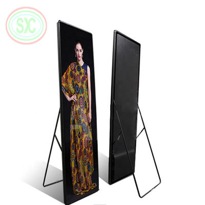 Giá tốt P2.5mm Pitch Aluminum LED Poster Display với kích thước màn hình 680x2000mm và vật liệu bảng điều khiển nhôm trực tuyến