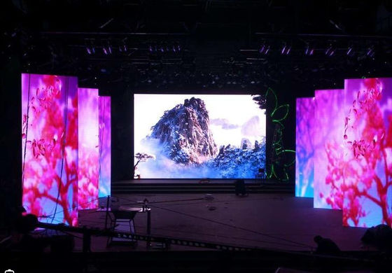 Mô-đun hiển thị LED đa sắc ngoài trời chống chịu thời tiết Kích thước 250*250mm Kích thước tủ 500*1000MM